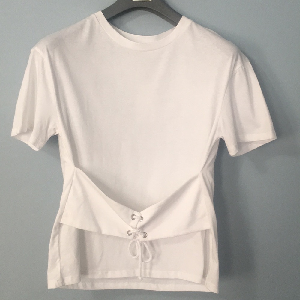 Mango Casual Camiseta Corset Top